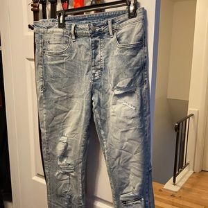 Ksubi Chitch Punk Blue Thrashed Denim